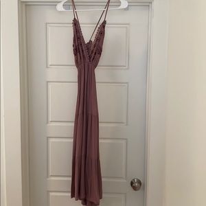 Bohemian style midi dress